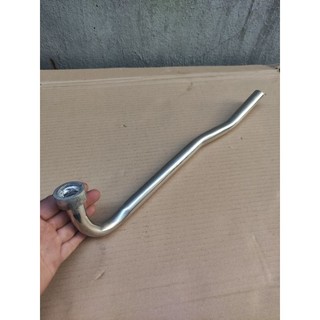  Cổ pô hàn size zin inox 201 dày 2mm sử dụng cho xe yamaha sirius fi Jupiter fi 