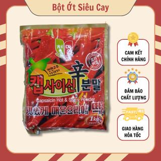 Bột ớt siêu cay Hàn Quốc capsaicin 1kg
