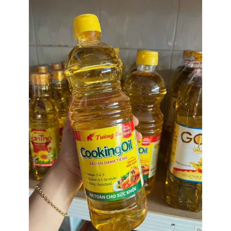DẦU ĂN COOKING OIL TƯỜNG AN 1lit
