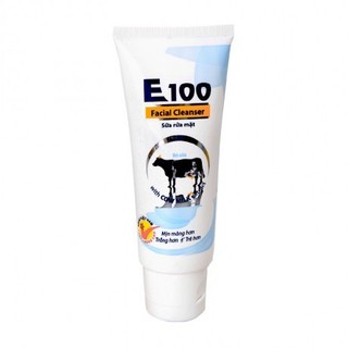 Sữa rửa mặt E100 sữa bò 80ml / 50ML