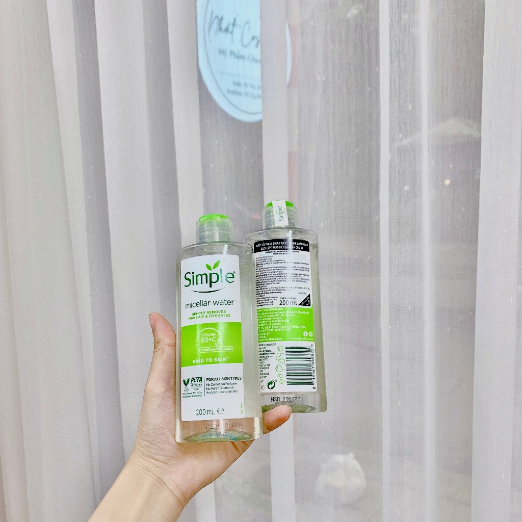 Nước tẩy trang Simple Kind to Skin Micellar Cleansing Water - LadyShop