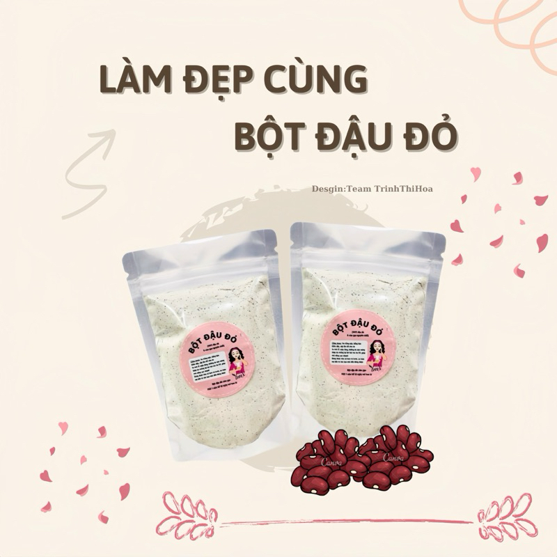 Bột đậu đỏ dưỡng trắng da 20gr