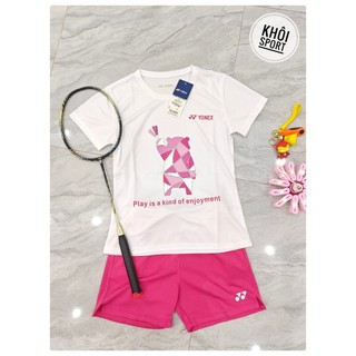 Quần cầu lông NỮ Training Yonex 2024 (Hồng Sen)
