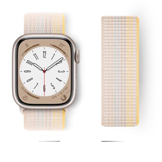 Dây Đeo Nylon Co Giãn Cho Đồng Hồ Thông Minh Apple Watch Series 10 9 8 6 SE ultra 49mm 45mm 41mm 44mm 42/46mm