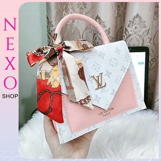Túi xách nữ mini cầm tay kèm nơ hàng hiệu sang chảnh Nexo Shop đựng vừa điện thoại mang đi du lịch đự tiệc sinh nhật