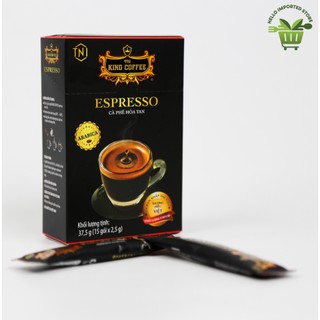 Cà Phê Hòa Tan Đen ESPRESSO 37.5g - King Coffee