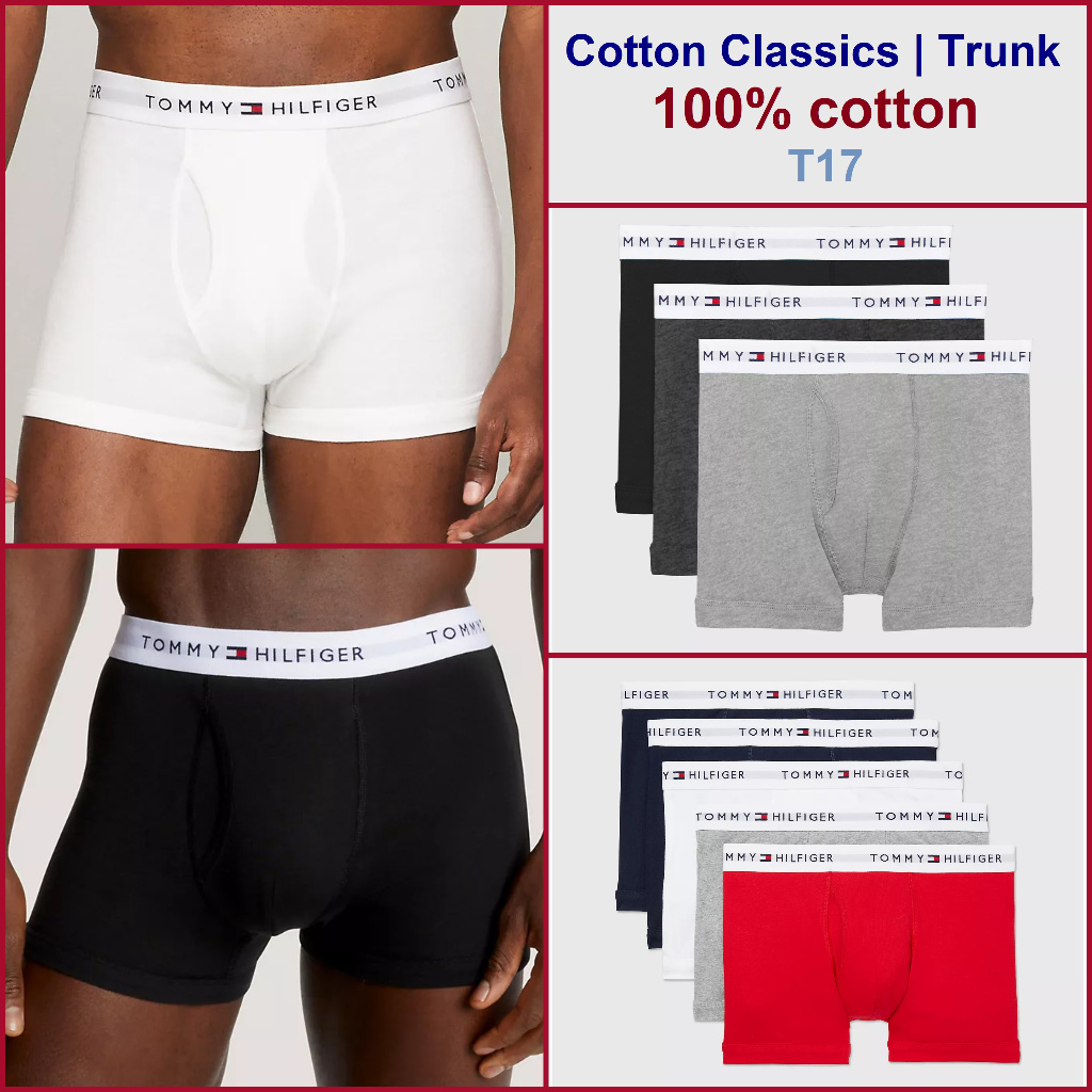 Chính hãng Mỹ - T17..S,M,L- Quần lót nam 𝗧𝗼𝗺𝗺𝘆 𝗛𝗶𝗹𝗳𝗶𝗴𝗲𝗿 Classic Trunks / Boxer