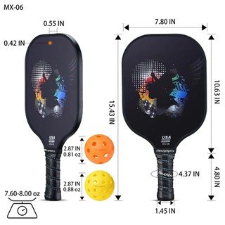 Vợt pickleball Niupipo MX06