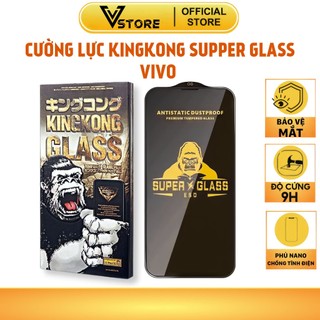 Kính cường lực vivo y11/ y11s/ y12/ y12a/ y12s kingkong phủ nano miếng dán màn hình vivo