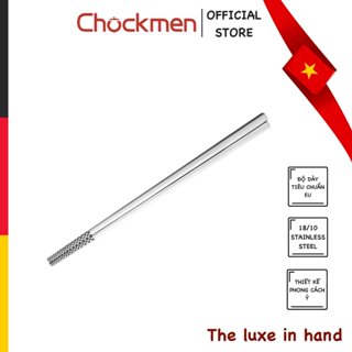 Đũa CHOCKMEN Inox 18/10 Set 10 Đôi Thiết Kế Chống Trơn Trượt Cao Cấp An Toàn Cho Sức Khoẻ