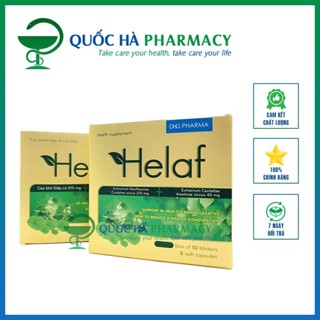 Helaf hỗ trợ thanh nhiệt, giảm táo bón hộp 50 viên - Chính Hãng - Quốc Hà Pharmacy