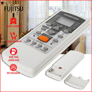 Điều khiển điều hoà FUJITSU (Mặt đen)