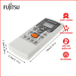 Điều khiển điều hoà FUJITSU (Mặt đen)