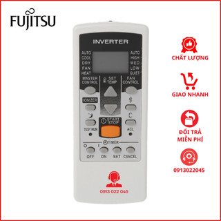 Điều khiển điều hoà FUJITSU (Mặt đen)