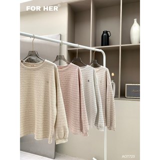 Áo thun tay dài sọc aot723