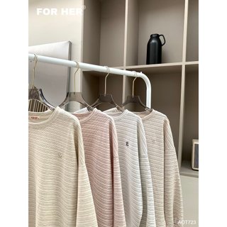 Áo thun tay dài sọc AOT723