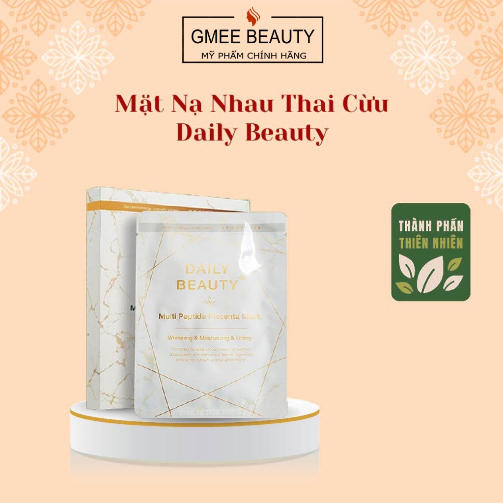 G30-Mặt Nạ Nhau Thai Cừu Multi Peptide Placenta Mask Cải Thiện, Nuôi Dưỡng Làn Da -GMEE BEAUTY