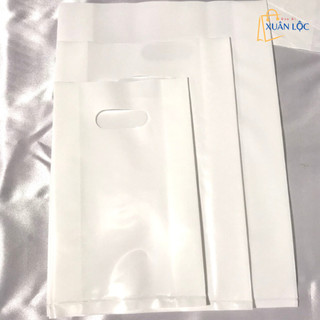1kg túi hột xoài pe trắng sữa - túi hột xoài pe trơn bóng dai dẻo