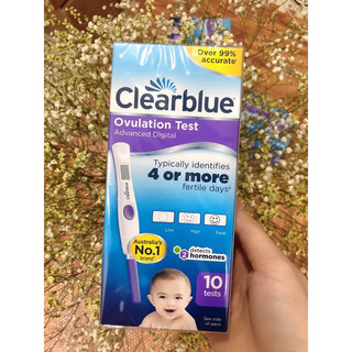 Que Thử Rụng Trứng Điện tử Clearblue Ovulation test 4 Or More