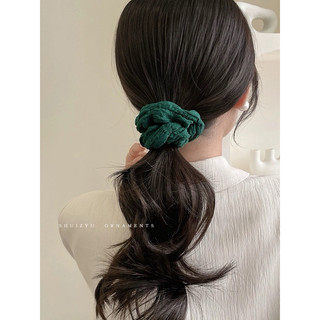 Dây buộc tóc nữ vải trơn ⋆｡ ﾟ☾ ﾟ｡⋆ Scrunchies trơn basic J167