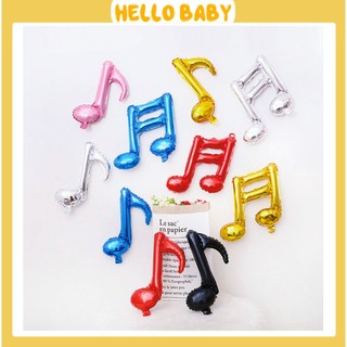 Bóng hình nốt nhạc đơn - nốt nhạc kép trang trí sinh nhật - lớp học - đám cưới hỏi - chụp kỉ yếu