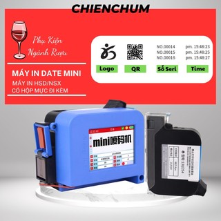 Máy in date mini, máy in mini cầm tay mini nhỏ gọn, máy in date cầm tay mini ngôn ngữ tiếng việt, màn hình cảm ứng