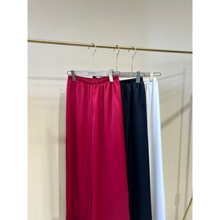 Quần lụa mặc kèm áo dài chất liệu ngọc trai cao cấp màu be, đỏ, đen by Serene