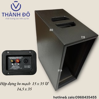 Sản phẩm vỏ lắp mạch loa kéo bo 14,5 x 35 & 15x35 & 19x38 lưu ý hộp không có bo