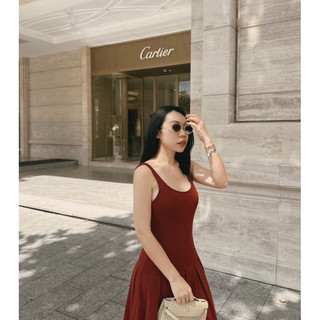 BASIC - ĐẦM XOÈ THUN XẾP LY