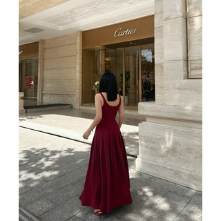 BASIC - ĐẦM XOÈ THUN XẾP LY