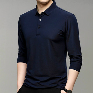Áo Polo Dài Tay Lịch Lãm (B-Shop) Nhiều Màu Thu Đông Co Giãn t Giữ Nhiệt