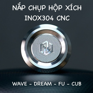 NẮP CHỤP HỘP XÍCH TL INOX304 CNC