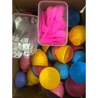Bộ Bát -Thìa - Chổi Silicon Đắp Mặt Nạ Spa
