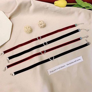 Vòng cổ choker đính đá siêu xinh