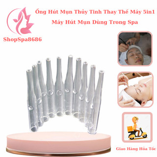 1 ống thuỷ tinh hút mụn hút mụn cám bã nhờn | dùng cho máy 5in1 máy hút mụn mini