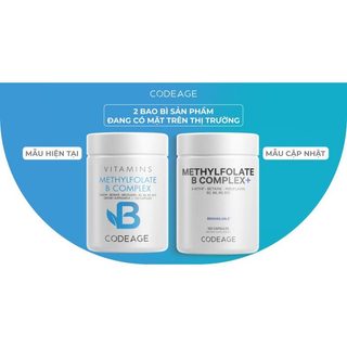 [CODE AGE] Viên bổ não Codeage Methylfolate B Complex
