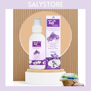 Xịt thơm quần áo tali 100ml lưu hương lâu, an toàn cho da