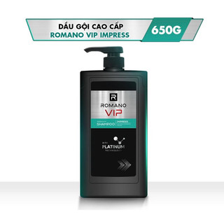 Dầu gội nước hoa cao cấp Romano VIP Impress 650g