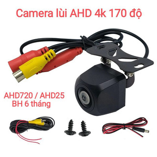 Camera lùi ô tô AHD 4k độ phân giải 720p cho màn hình Android góc rộng siêu nét, cánh bướm