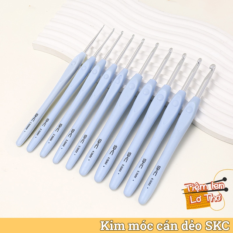 Kim móc Len SKC cán dẻo cao cấp (size từ 1.5mm-6.0mm)