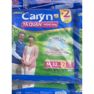 Bỉm, tã quần người già caryn m32 + 2
