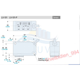 Cảm biến màu Panasonic LX-101