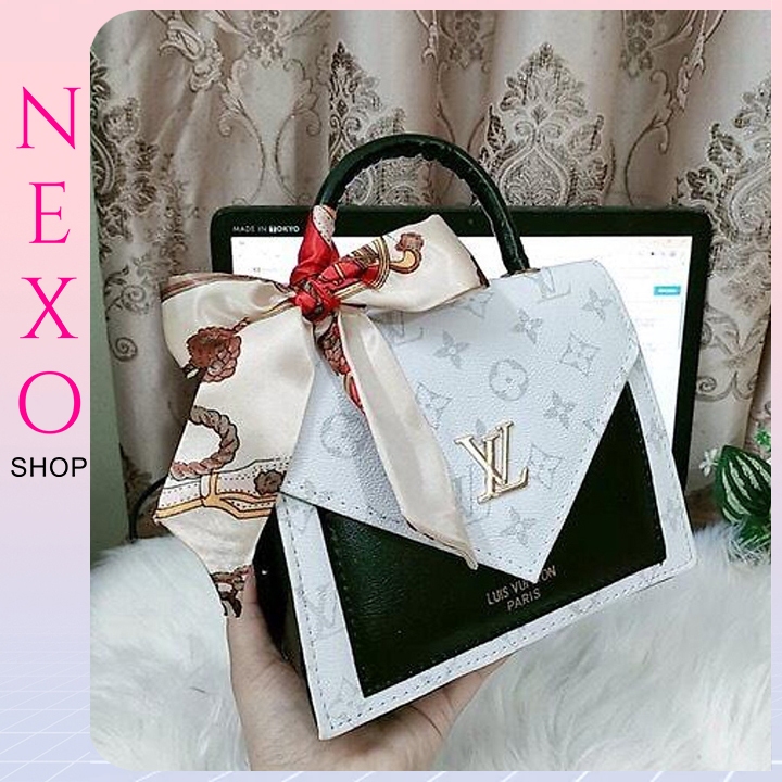 Túi xách nữ sang chảnh dự tiệc đính nơ dễ thương Nexo Shop đi hẹn hò đám cưới phối đồ dễ thương