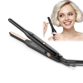 Máy ép tóc mini 2in1, máy duỗi tóc, 13mm, cả nam và nữ