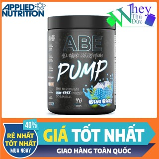 Pre workout abe pump stim free applied nutrition 40 scoops 500g - tăng sức mạnh abe pump