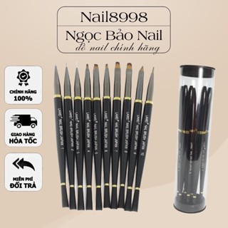 Bộ cọ 10 cây chuyên dụng LAWEI Nail Brush Japan