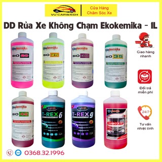 Nước Rửa Xe Không Chạm Ôtô, Xe Máy - Dung Dịch Rửa Xe Ekokemika 1L