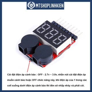 Mạch kiểm tra pin test pin Lipo