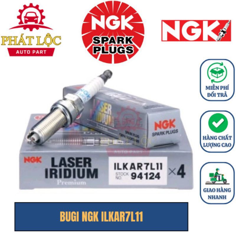 Bugi  Laser iridium Mazda 3, Mazda 6, CX5, Mazda 2 ( NGK chính hãng)