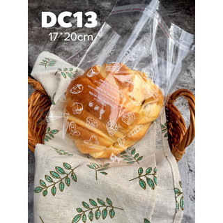 Túi đựng bánh mỳ có keo dán dc13 10 túi